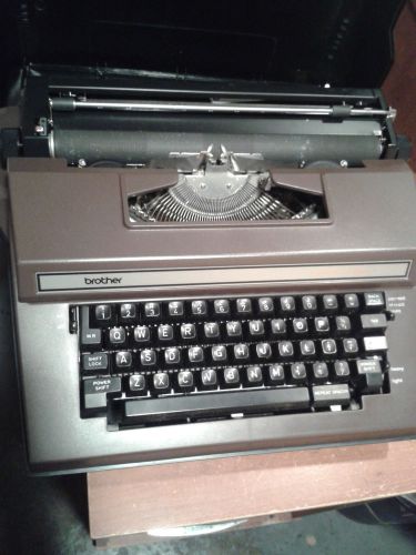 Model 3800 Brother Correct-O-Riter Electric Typewriter W/ Hard Case  NO CORD
