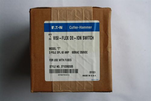 Eaton Cutler-Hammer Visi-Flex Switch 3 Pole 60 amp, Style 371D392G05
