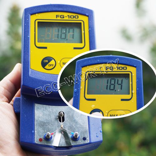 LCD display Welding Soldering Iron Tip Thermometer Temperature Tester FG-100