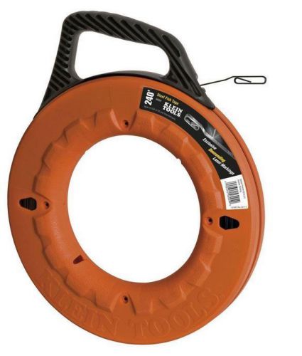 Klein tools depthfinder 1 x 240 ft. steel fish tape, cable wire, electrical tool for sale