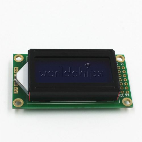 0802 lcd 8x2 character lcd display module 5v lcm blue backlight for arduino for sale