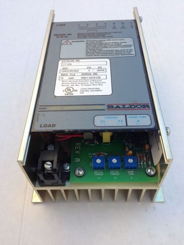 Baldor T71 T71EA Three Phase Torque Control 12 AMP 50/60 HZ 208 / 230 / 460