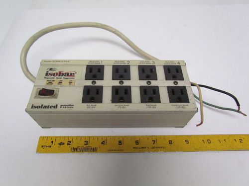Isobar ultra 8 surge supressor protector power strip for sale