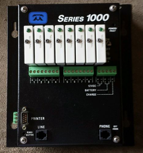 Microtel Series 1000 S1000 AutoDialer Alarm Dialer Plant Notification Equipment