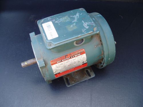 Reliance electric duty master s-2000 motor 3/4 hp 1725 p56h1319x 3 ph 208-230 for sale