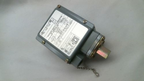 Square D 9012 GAW-22 10A 480VAC 100 PSIG Max Pressure Switch 9012GAW22