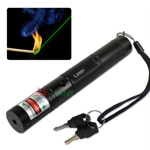 Powerful military 5mw green laser pointer light beam high power tactical sky pen for sale