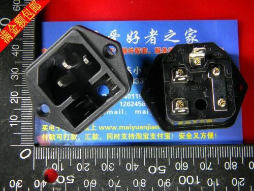 5PCCS Triangle SP-862 with ear/AC power outlet/DIP-3/with fuse holder5*20MM#F617
