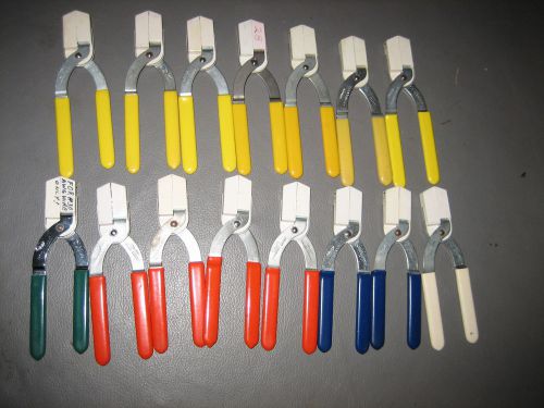 Lot of 15 clauss no-nik fiber optic strippers  .012 .014 .016 .018 .021 for sale