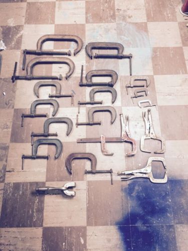Steel C Clamps (18 Pc.)