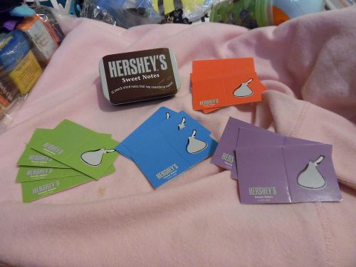 Hershey&#039;s &#034;Sweet Notes&#034; Mini Note Cards W/ Tin