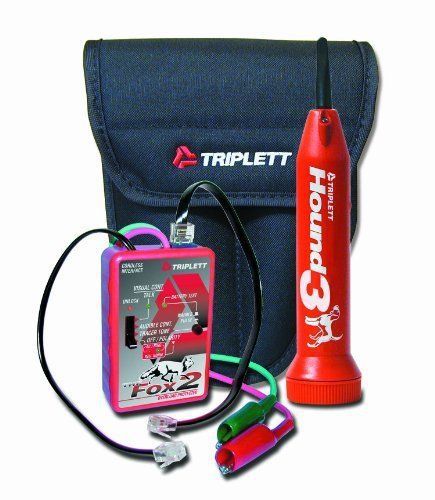 Triplett fox &amp; hound 3399 premium wire tracing kit with carrying case for sale