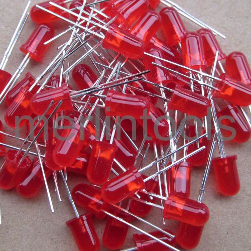 100pcs 5mm Red Round Light Bulb LED Lamps