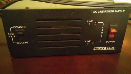 Telex PS-2L Two Channel Power Supply
