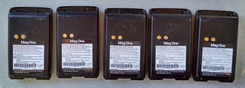 Lot of 5 OEM Motorola Mag One BPR40 Portable Radio Battery PMNN4071A PMM4071AR