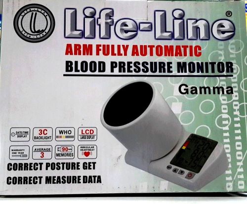 New life line arm fully automatic blood pressure monitor gamma for sale