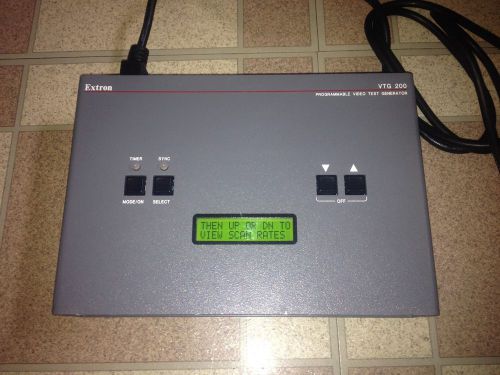 Extron VTG200 Computer-Video &amp; Composite Video Test Generator - Tested