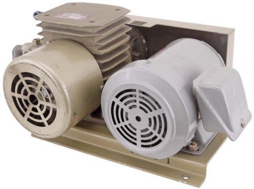 Orion kh-750a dry vacuum pump w/mitsubishi superline 1700rpm 3ph electric motor for sale