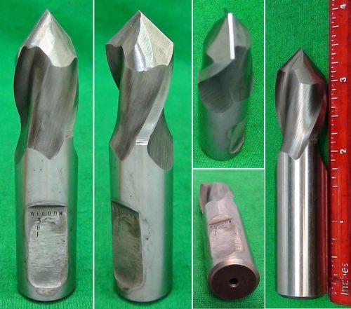 90 degree v- point end mill 3/4&#034; shank machinist gunsmith milling tool weldon us for sale