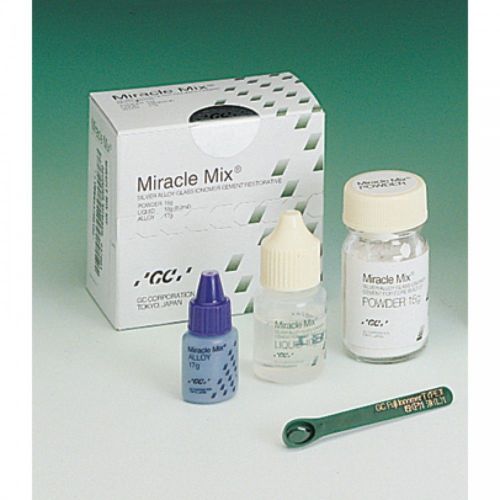 GC Miracle Mix Powder 15g,Liquid 10g, alloy 17g