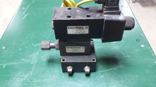 Enerpac Hydraulic Directional Flow Control Solenoid Valve Manifold