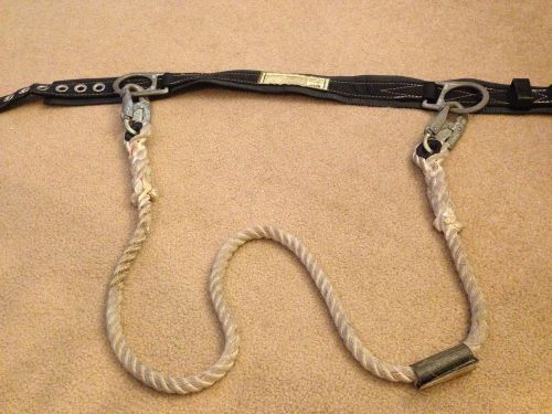 Miller 2NA/MBK Safety Harness with 2 side D rings and Lanyard