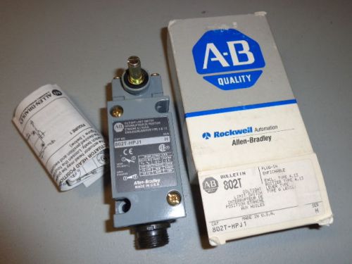 802T-HPJ1 Oiltight Limit Switch Allen Bradley - New