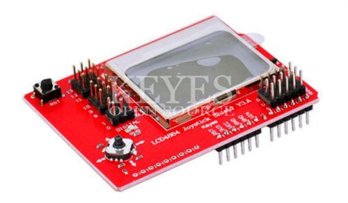 4884 lcd joystick shield v2.0 lcd4884 expansion board for arduino raspberry pi for sale