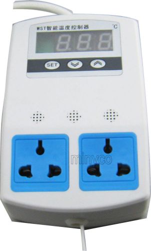 AC 85-242V 0-70°C thermostat temperature controller temp control Thermometer