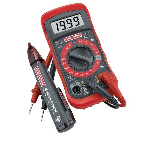 BRAND NEW Craftsman Digital Multimeter 7-Function with AC Voltage Detector 82146