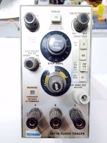 Curve tracer.  tektronix 5ct1n.  with manual. for sale