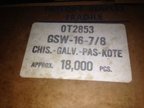 Paslode Galvanized Staples