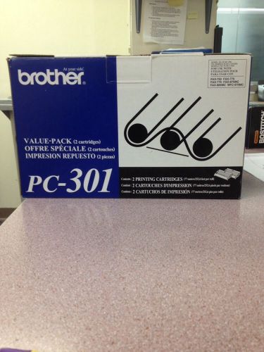 Brother Pc – 301 Value Pack  2 Fax /copy Cartridges