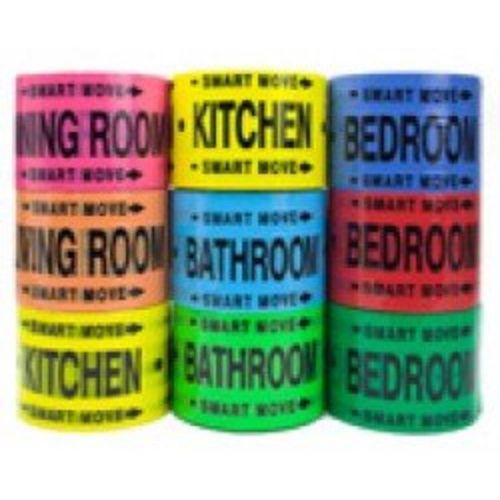 Bedroom Packing Tape for 3 Bedrooms - Living Dining Kitchen Bedroom &amp; Bathroo...