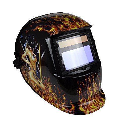 Instapark adf series gx-550s solar powered auto darkening welding helmet with for sale