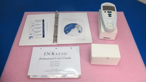 HemoSense INRatio PT Prothrombin Time Monitoring System Professional Kit