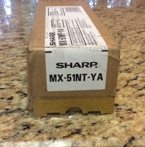 New Genuine Sharp MX-51NT-YA Color Yellow - FREE SHIPPING!!!!