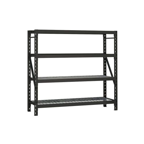 Heavy-Duty 4-Shelf Steel Shelving storage industrial commercial AB393202