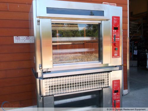 Hardt Double Stack Gas Rotisserie Inferno 3000 w/ Spits **Fully Refurbished**