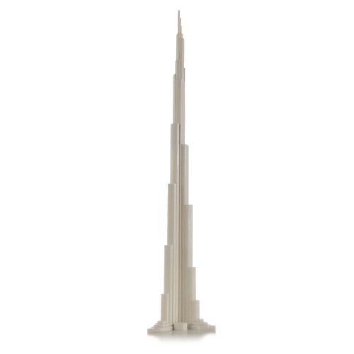Burj Khalifa Accurate Plastic Model Building 450 mm - 17.7 in Tallest Tower Duba