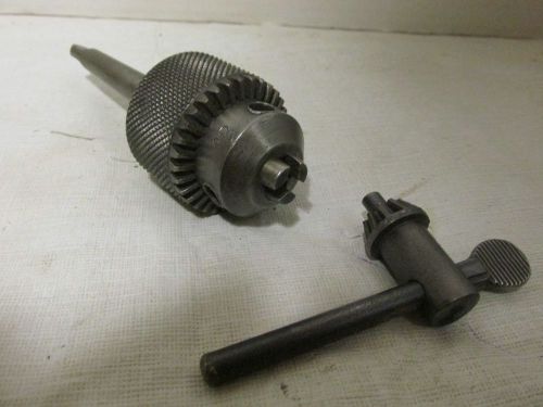 Antique Jacobs Chuck No. 2 with No. 2  Jacobs Taper Shank Patent 1902 LQQK!