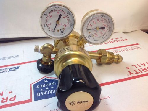 Agilent multi-stage gas regulator 5183-4644 nitrogen with shut off valve cga 580 for sale