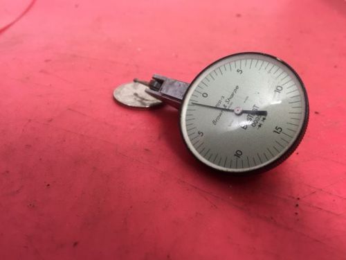 BROWN &amp; SHARPE BESTEST DIAL TEST INDICATOR, 7031-3, .0005, FREE SHIPPING NR!
