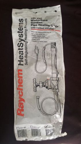New raychem gardian 120v preassembled self - regulating heating cable - 18 &#039; for sale