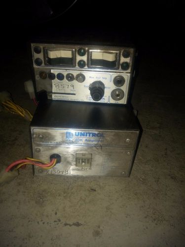 Federal signal 80k amplifier with button and 480k slide control for sale