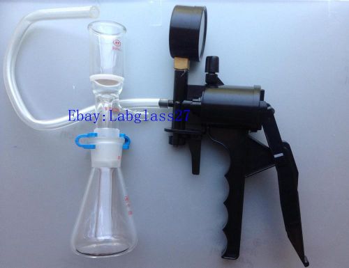 Filter kit ,100mlflask, 32*50mm buchner funnel &amp; vacuum pump for sale