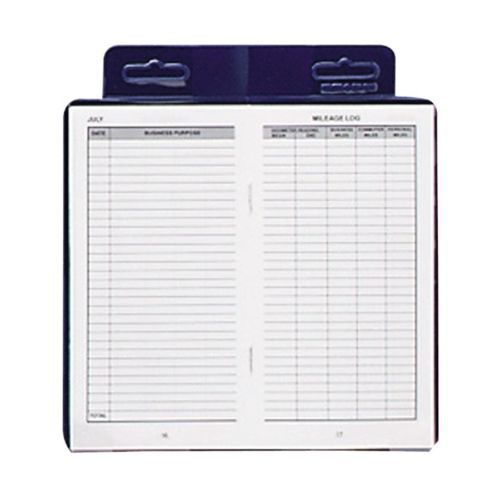 Dome publishing deluxe auto mileage log book - 6.25&#034; x 3.25&#034; sheet size - white for sale