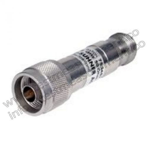 Huber+suhner precision attenuator 6810.17.b dc to 18 ghz n connector 10 db 1 wat for sale