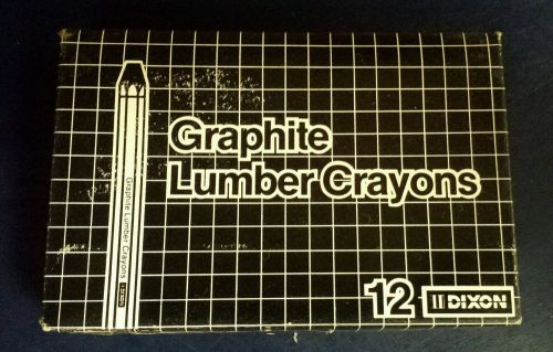 Dixon : Graphite Lumber Crayons #362 12pc