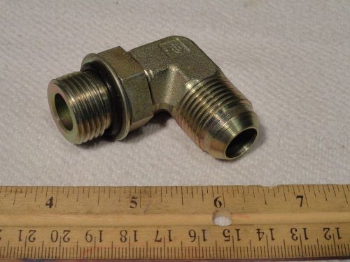 Lot of 11 parker 10-c50x triple-lok 90 degree elbow fittings 1/2&#034; npt thread new for sale